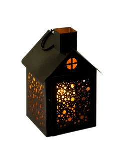 Cavareno Laterne, Black/Gold