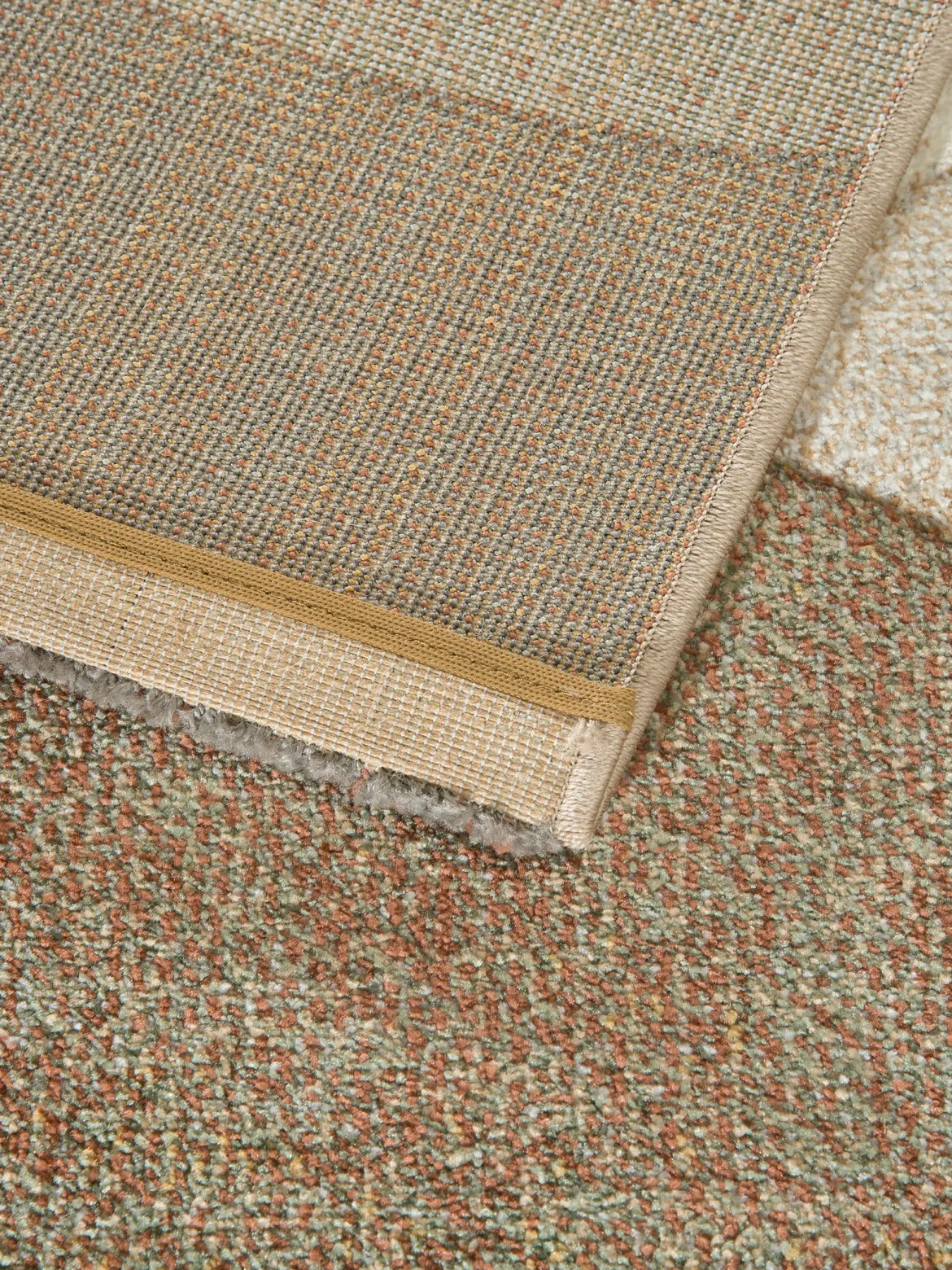 Charleston Moderner Teppich, Braun