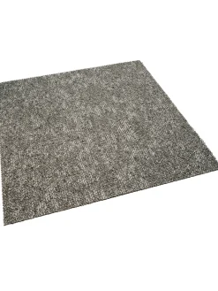Chroma Teppichbodenfliese, Silber 74