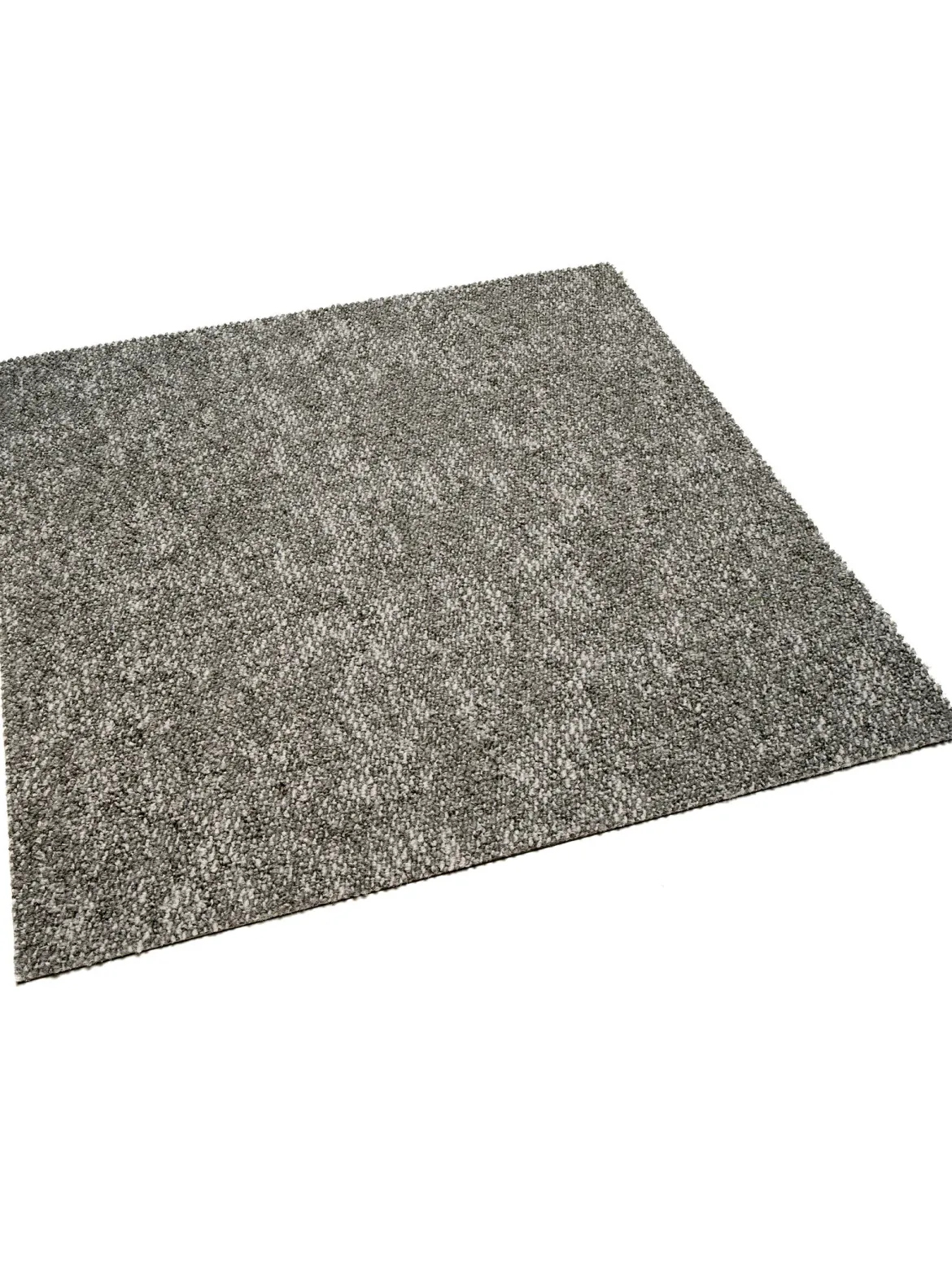 Chroma Teppichbodenfliese, Silber 74