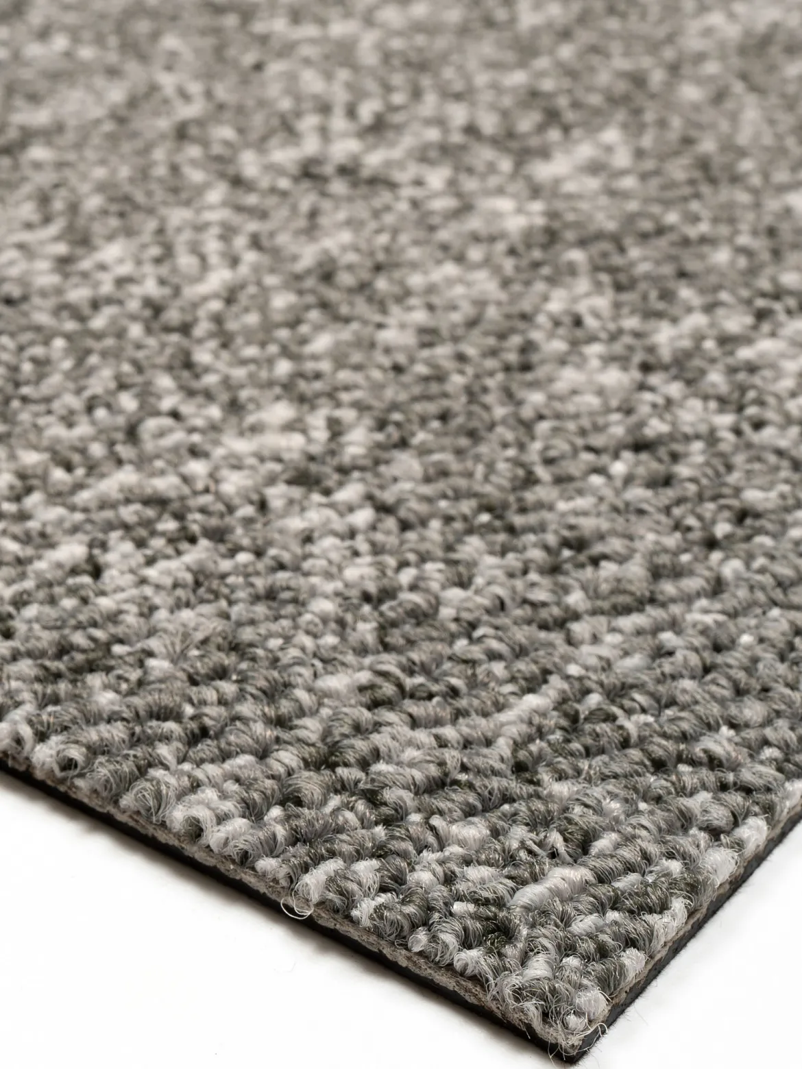 Chroma Teppichbodenfliese, Silber 74