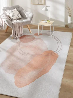 Ciottolo Moderner Teppich, Creme