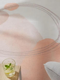 Ciottolo Moderner Teppich, Creme