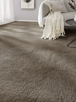 Cirella Velours-Teppichboden, Mocca 47