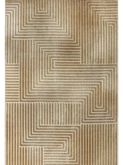 Clifton Moderner Teppich, Gold