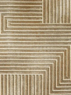 Clifton Moderner Teppich, Gold