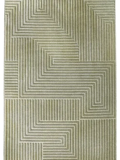 Clifton Moderner Teppich, Olive