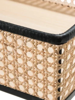 Coffee Table Tisch, Schwarz/Beige
