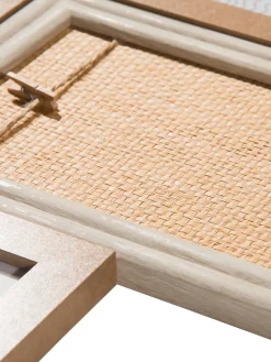 Collage Natural Bilderrahmen, Beige