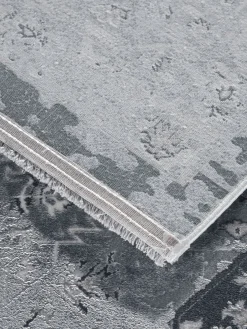 Colorada Vintage-Teppich, Antiksilber