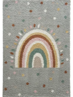 Colori Kinder-Teppich, Grau