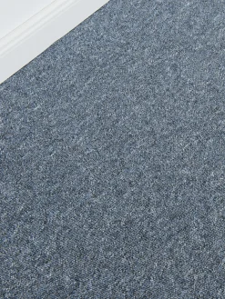 Color Schlingen-Teppichboden, Taubenblau 35