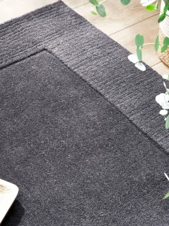Comino Woll-Teppich, Dark Grey