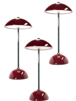 Comox Tischleuchte, Burgundy