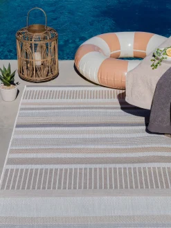 Contadora Outdoor-Teppich, Silber