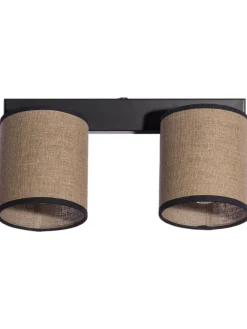 Cookie Fibre Deckenleuchte, Darkbeige/Black