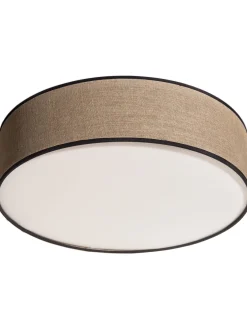 Cookie Fibre Deckenleuchte, Darkbeige/Black
