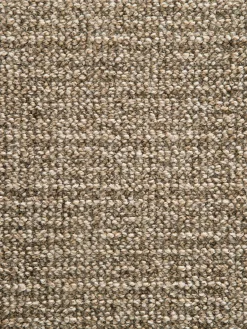 Coredo Hochflor-Teppich, Dunkelbeige
