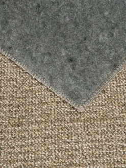 Coredo Hochflor-Teppich, Dunkelbeige