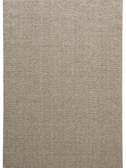 Coredo Hochflor-Teppich, Dunkelbeige