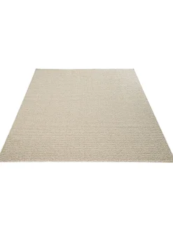 Coredo Hochflor-Teppich, Hellbeige