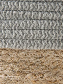 Cotiro Korb, Grau/Beige