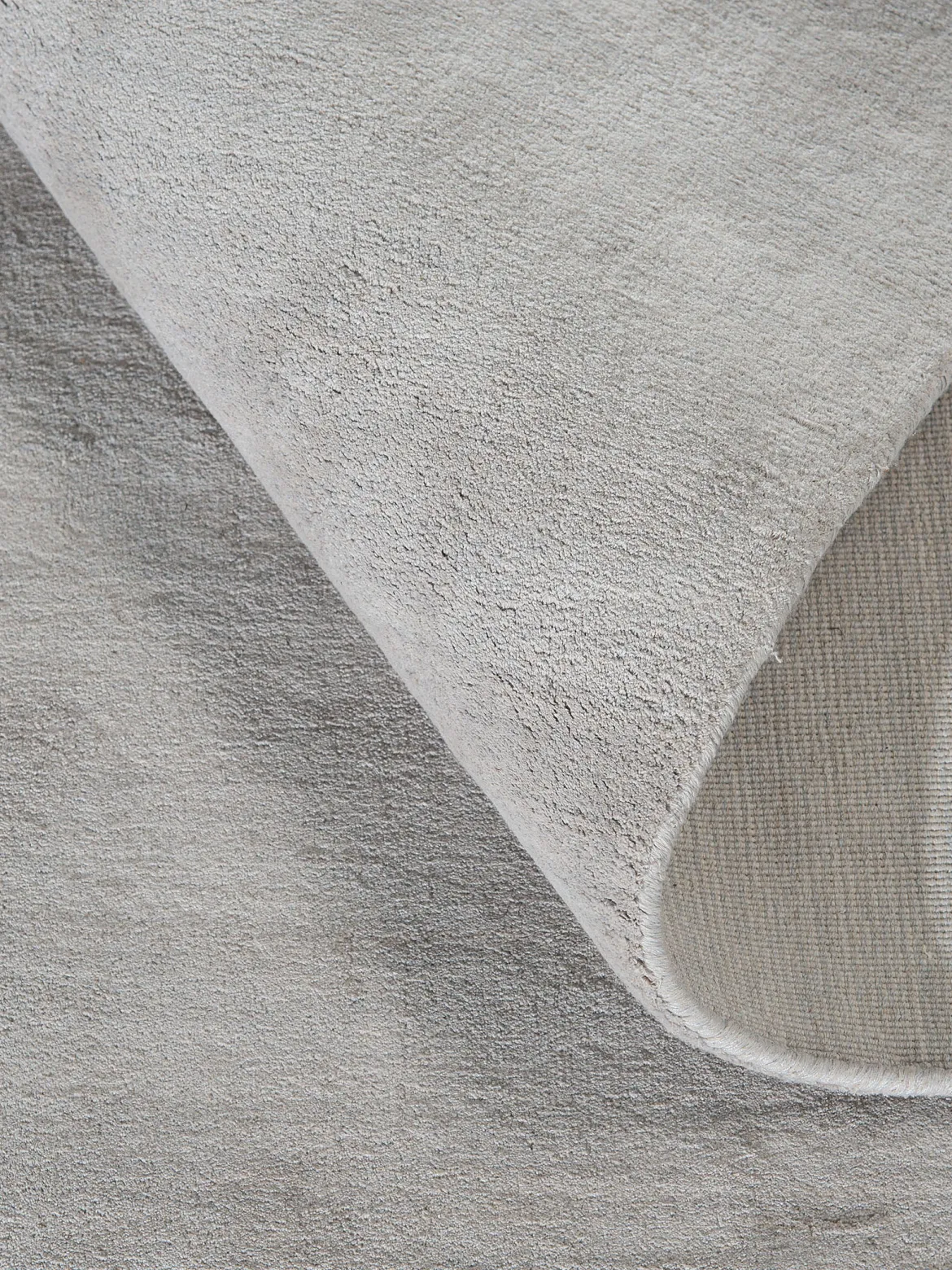 Cottanello Viskose-Teppich, Silver