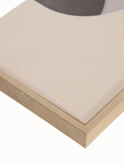 Cuadro Bild, Beige/Schwarz