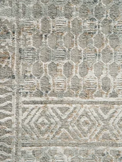 Cullen Vintage-Teppich, Antiksilber