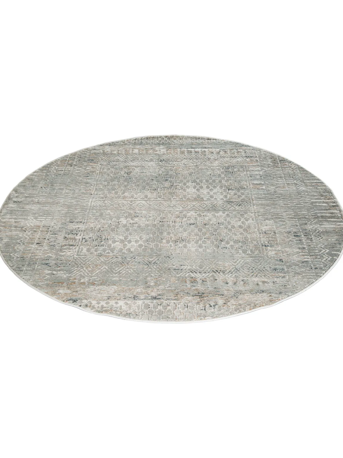 Cullen Vintage-Teppich, Antiksilber