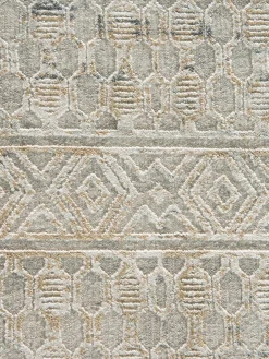 Cullen Vintage-Teppich, Antiksilber