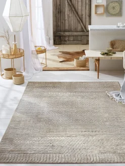 Cullen Vintage-Teppich, Antiksilber