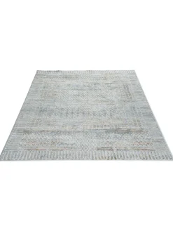 Cullen Vintage-Teppich, Silber