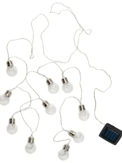 Cusio Solar-Lichterkette, Transparent