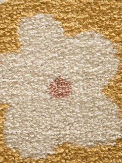 Daisy Moderner Teppich, Gelb
