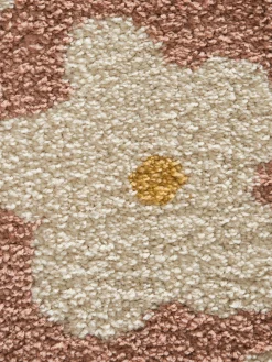 Daisy Moderner Teppich, Rose