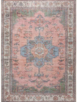 Dalyan Vintage-Teppich, Rose