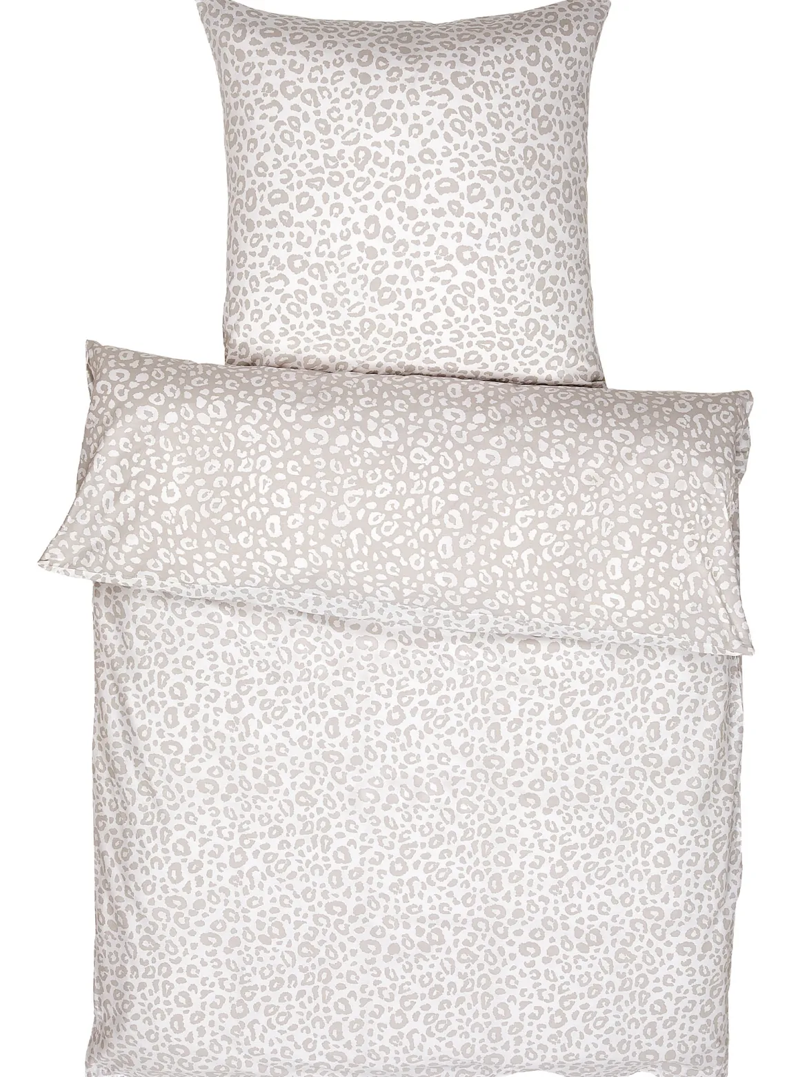 Damisa Renforcé-Bettwäsche, Creme/Taupe
