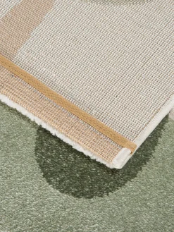 Dinoro Kinder-Teppich, Weiß/Grau