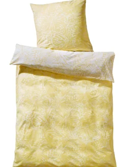 Elanora Satin-Bettwäsche, Gelb