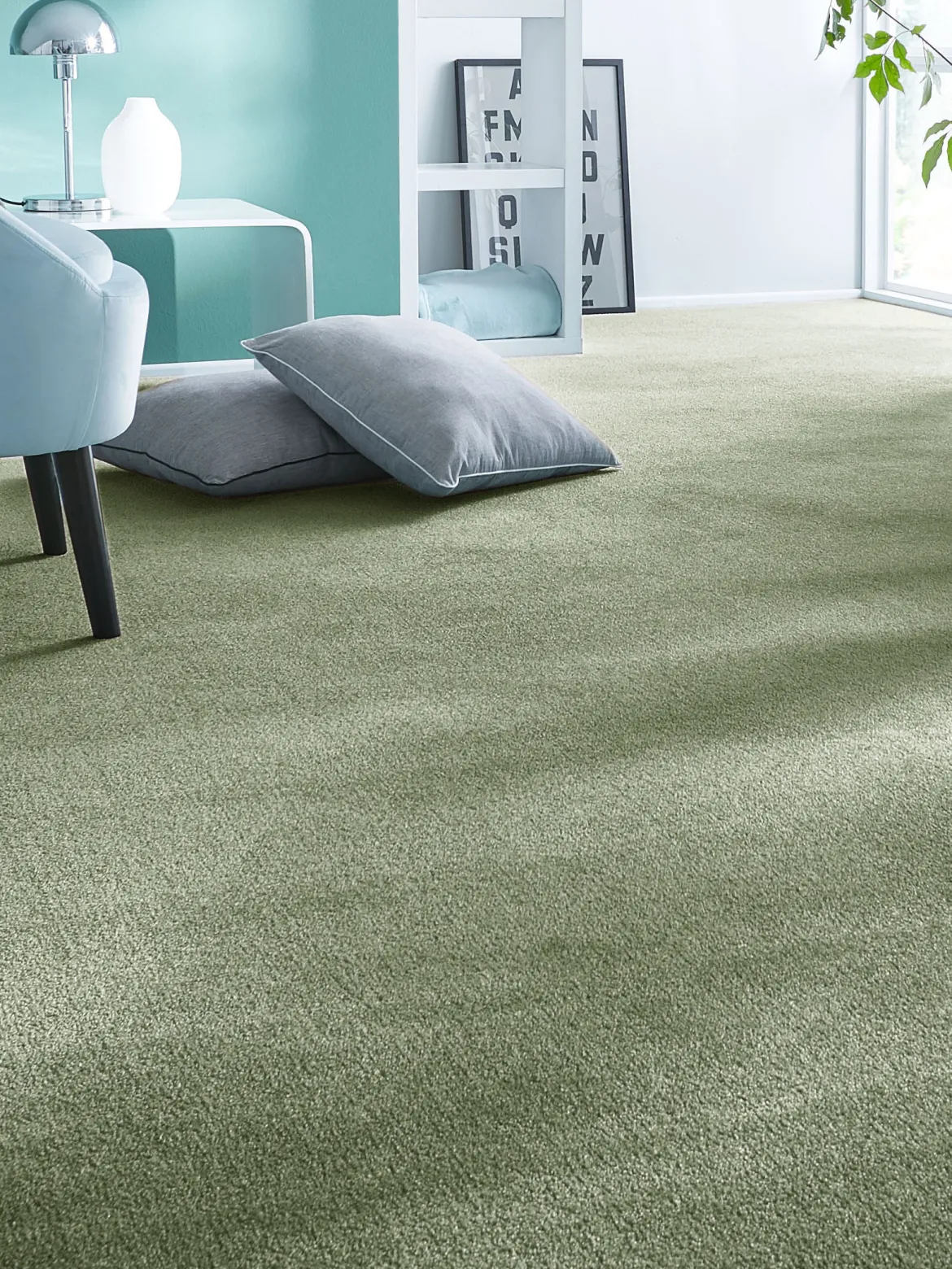 Emotion Velours-Teppichboden, Green 22