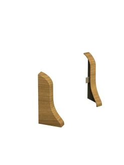 Endstück 4cm Verlegezubehör, Buche