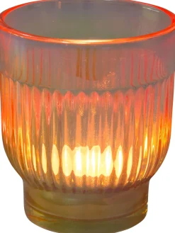 Erazy Teelichthalter, Orange