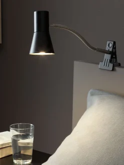 Escat Klemmleuchte, Schwarz