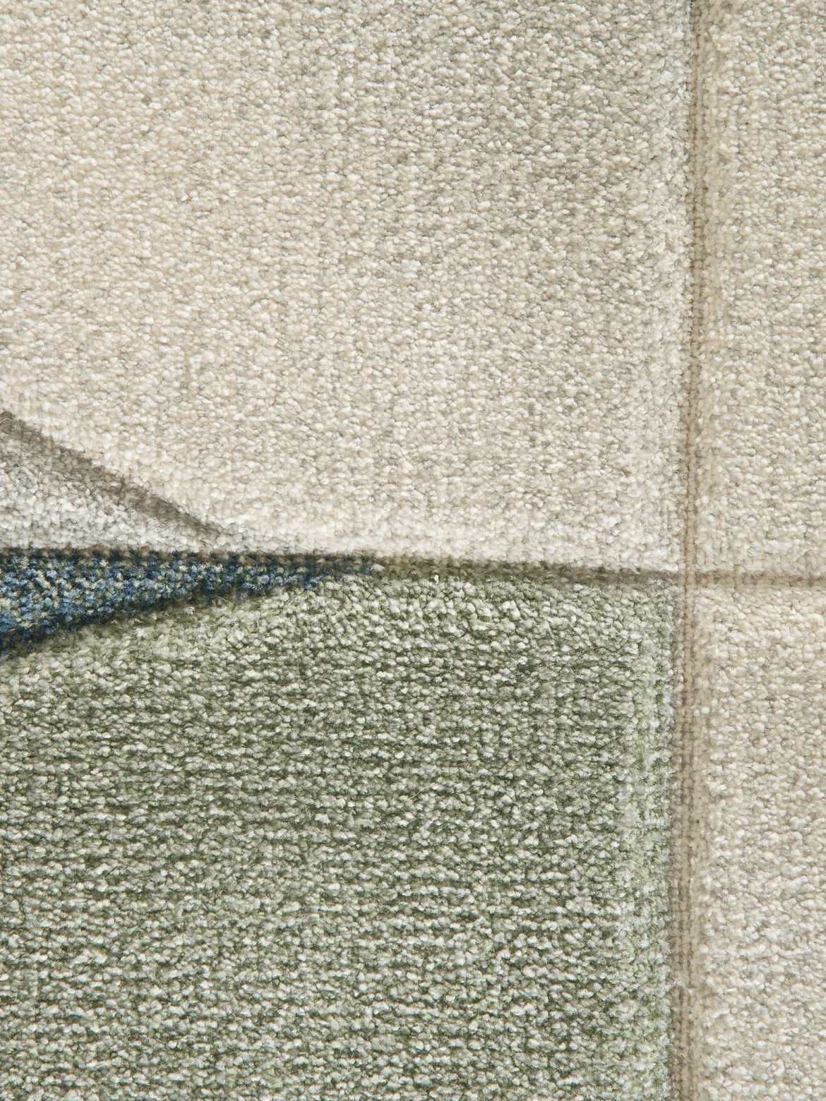Fantastico Moderner Teppich, Blau