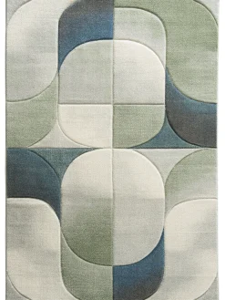 Fantastico Moderner Teppich, Blau