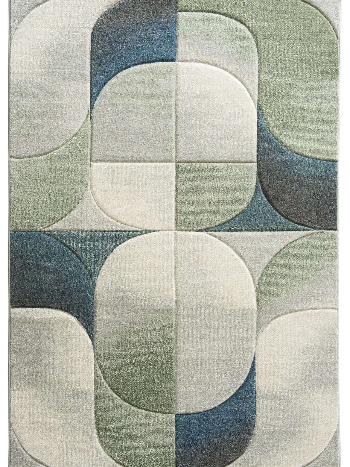 Fantastico Moderner Teppich, Blau