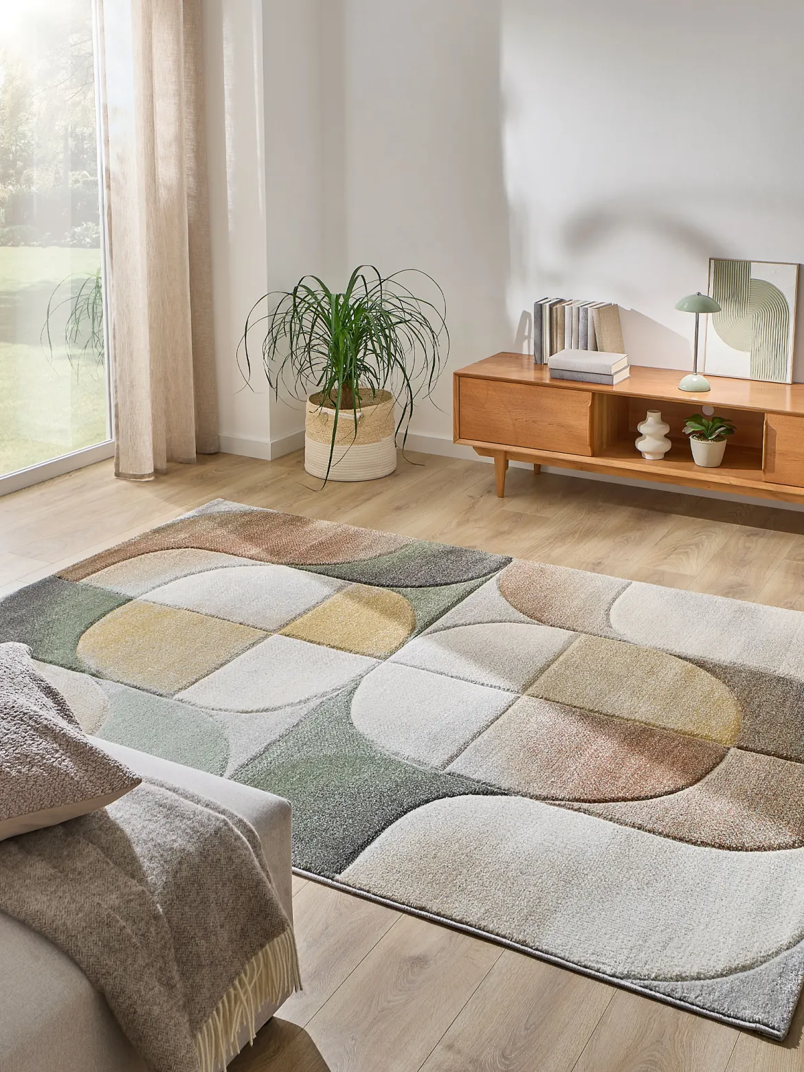 Fantastico Moderner Teppich, Multicolor