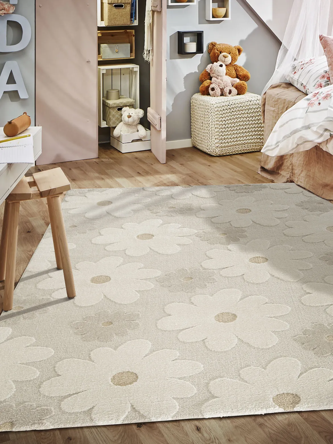 Fentje Kinder-Teppich, Ivory