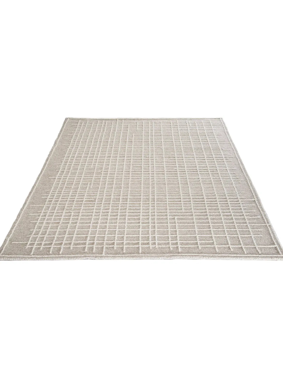 Fiadberg Moderner Teppich, Grey Natural